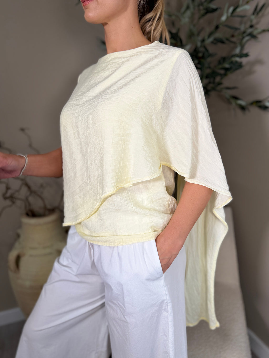 Naples Scarf Top