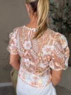 Madrid Organza Top