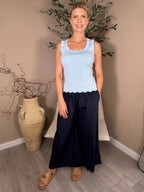 St Tropez Cropped Palazzos