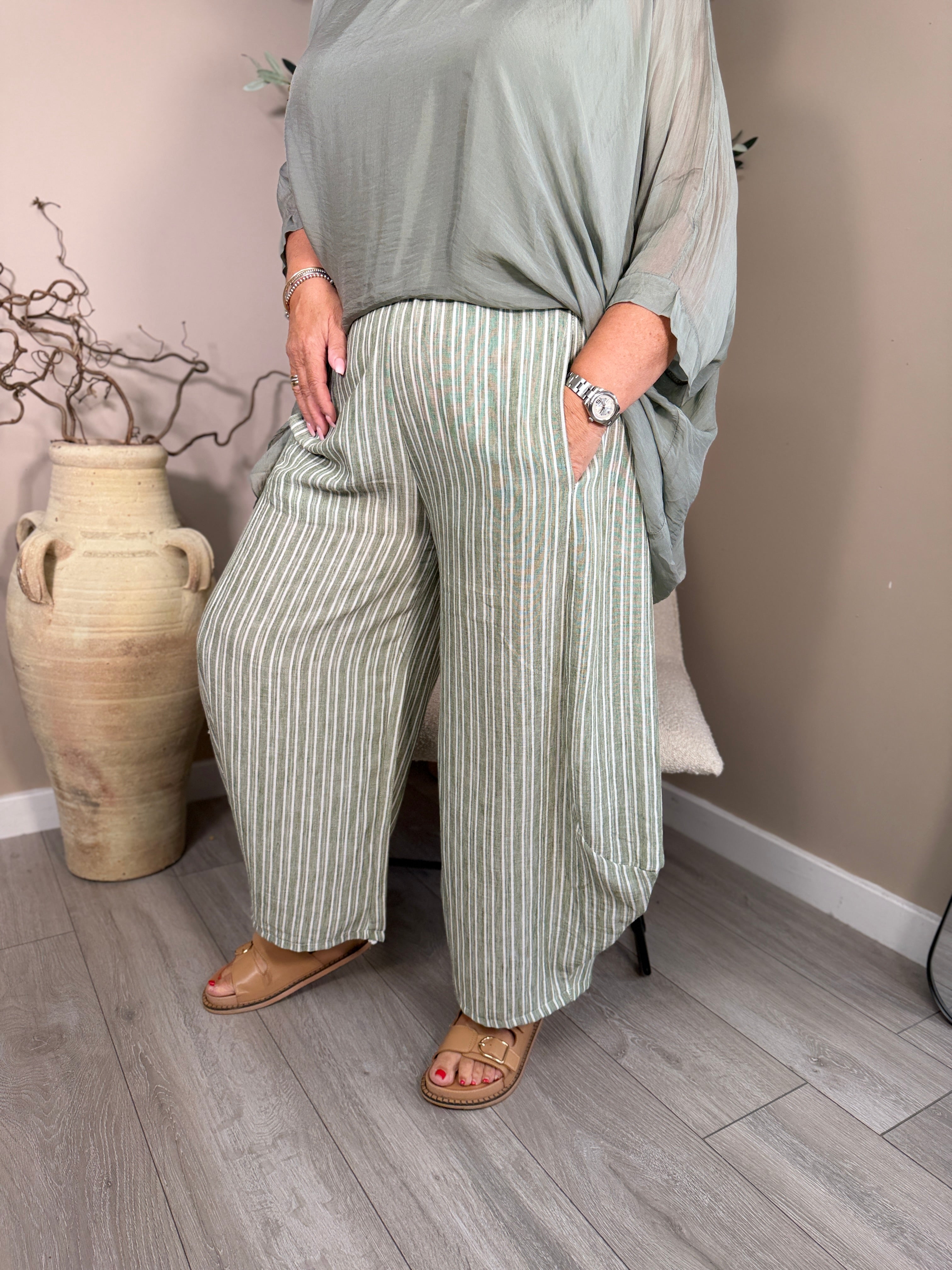 Mijas Barrel Trousers