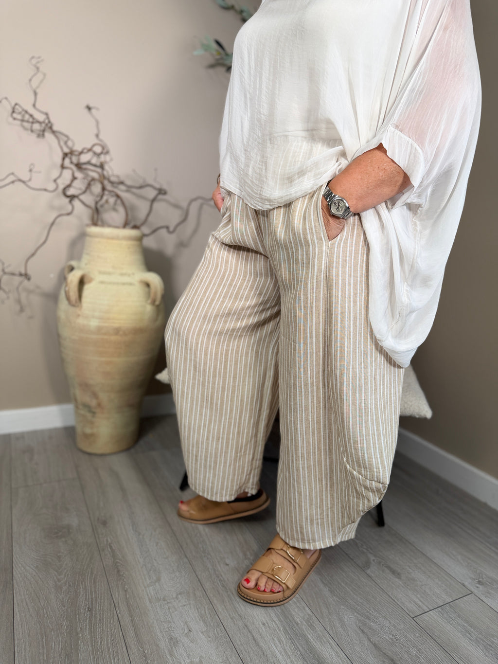 Mijas Barrel Trousers