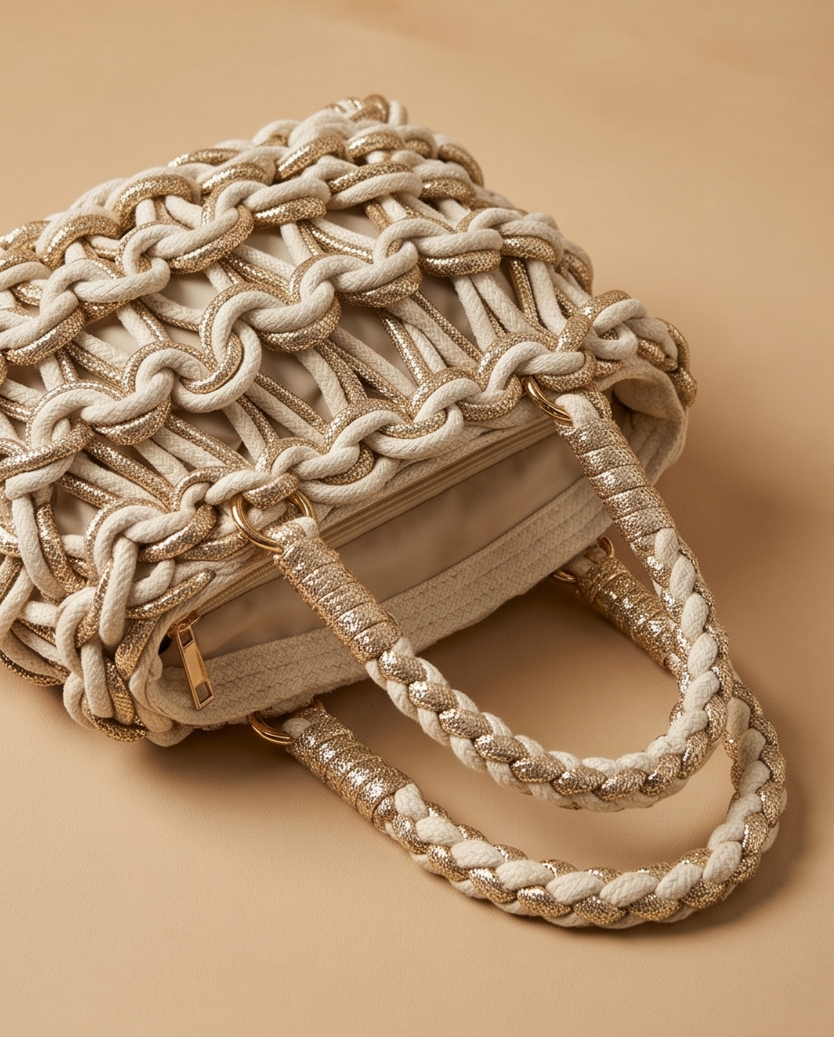 Gold Knot Bag