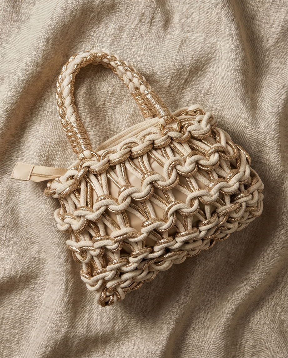 Gold Knot Bag