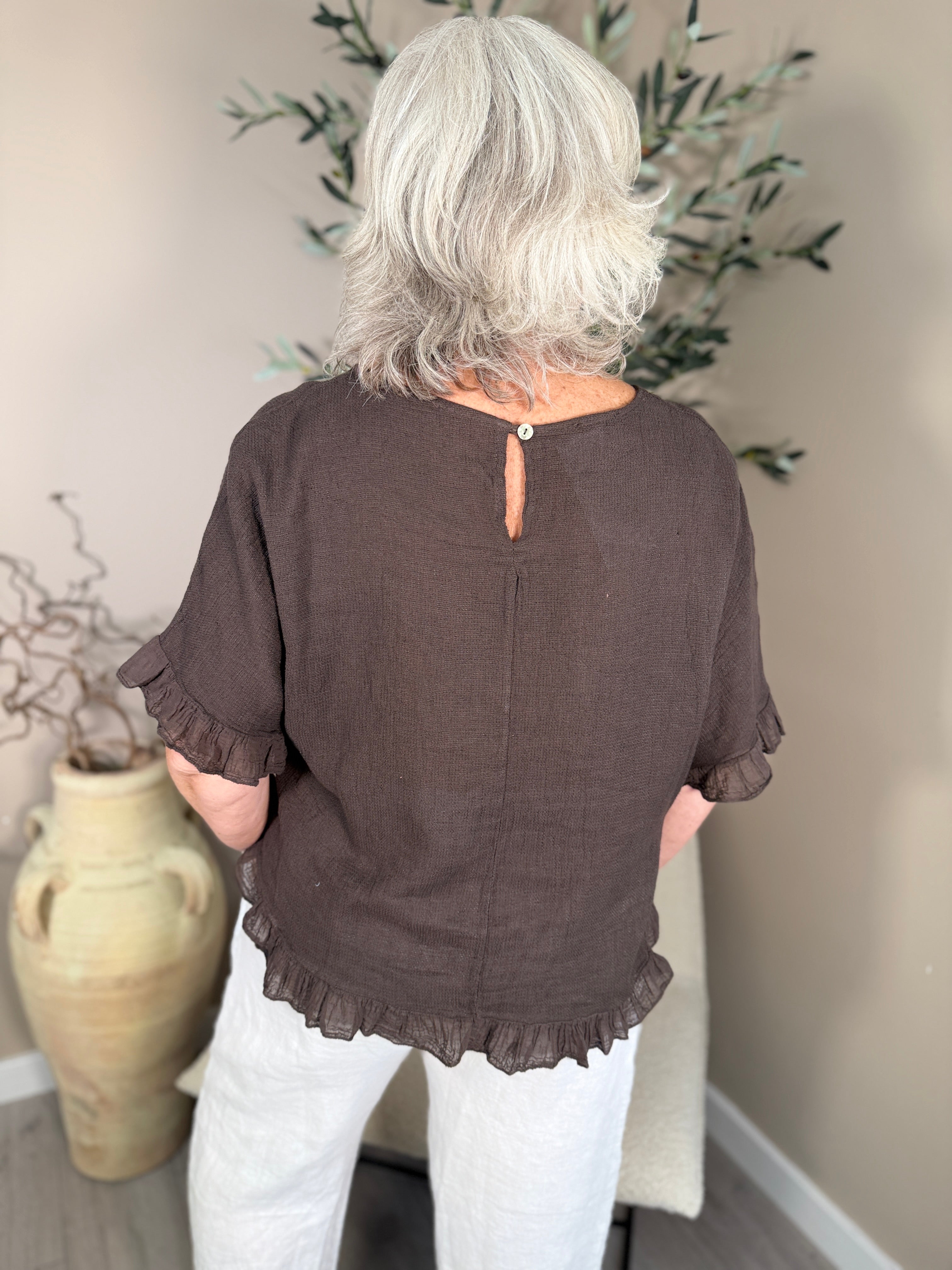 Sicily Frill Top