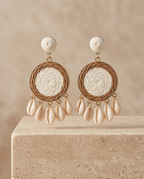 Sea Shell Drop Earrings