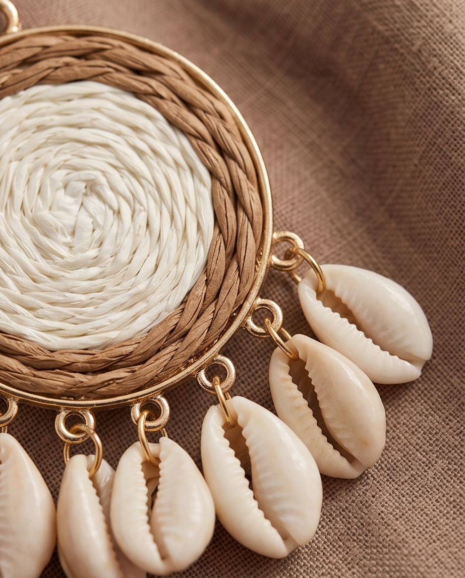 Sea Shell Drop Earrings