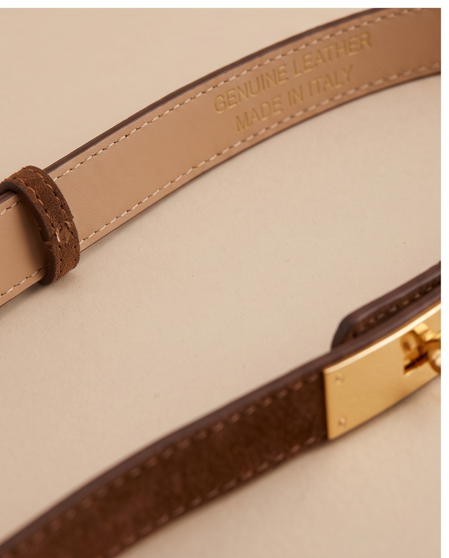 The Suede Kelly Belt