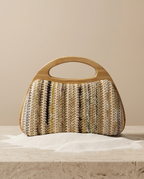 Palma Raffia Clutch