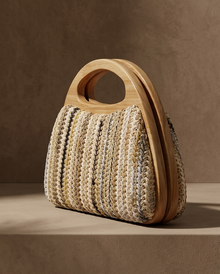 Palma Raffia Clutch