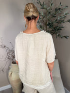 Algarve V Neck Top