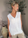 Algarve Ruffle Vest