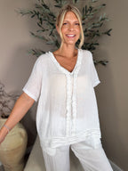 Algarve V Neck Top
