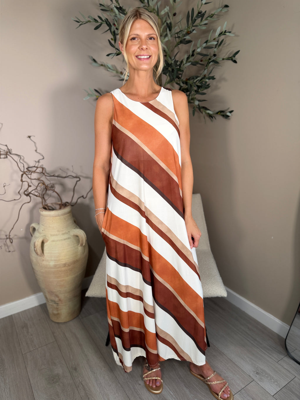 Portland Stripe Maxi