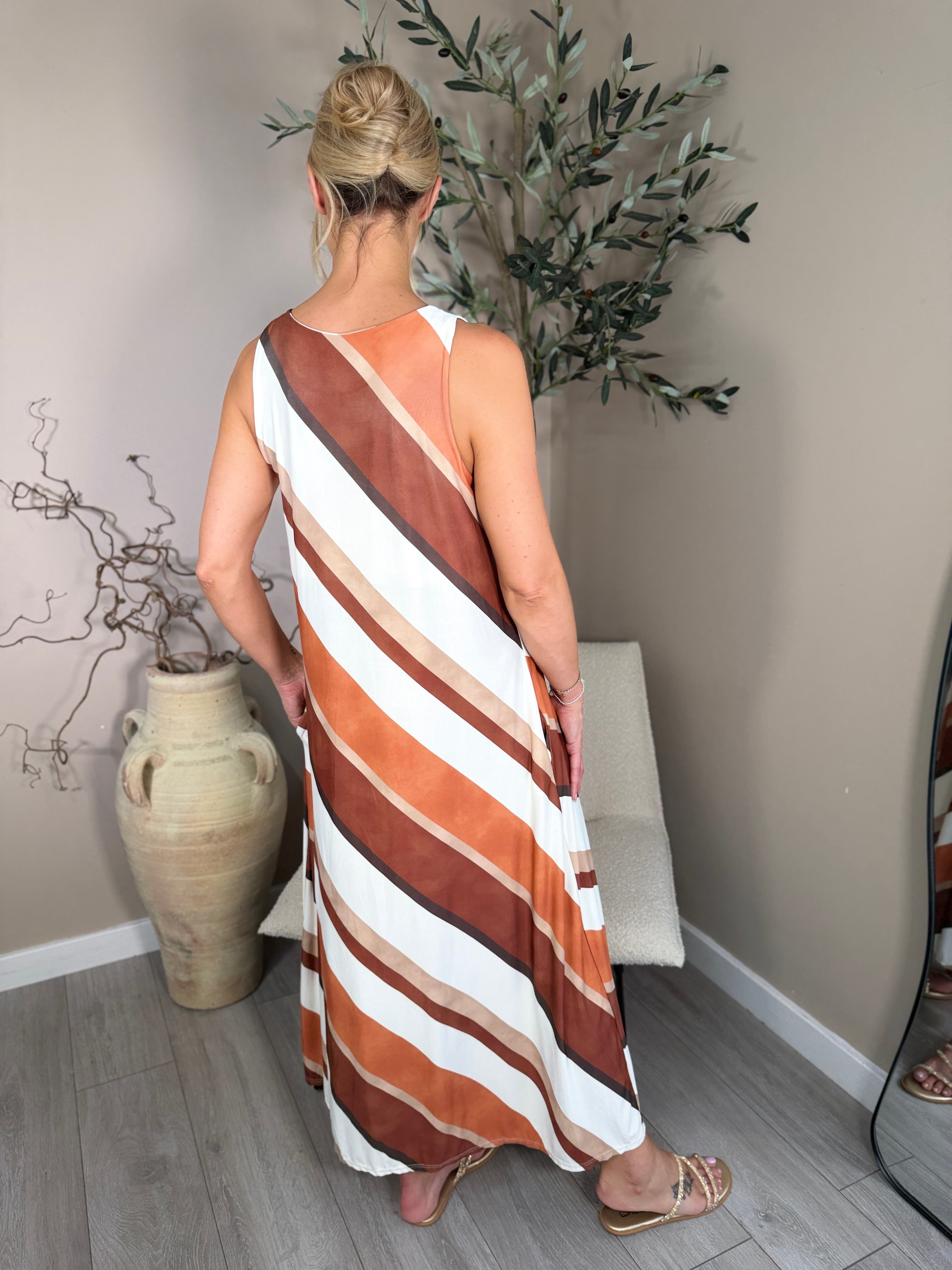 Portland Stripe Maxi