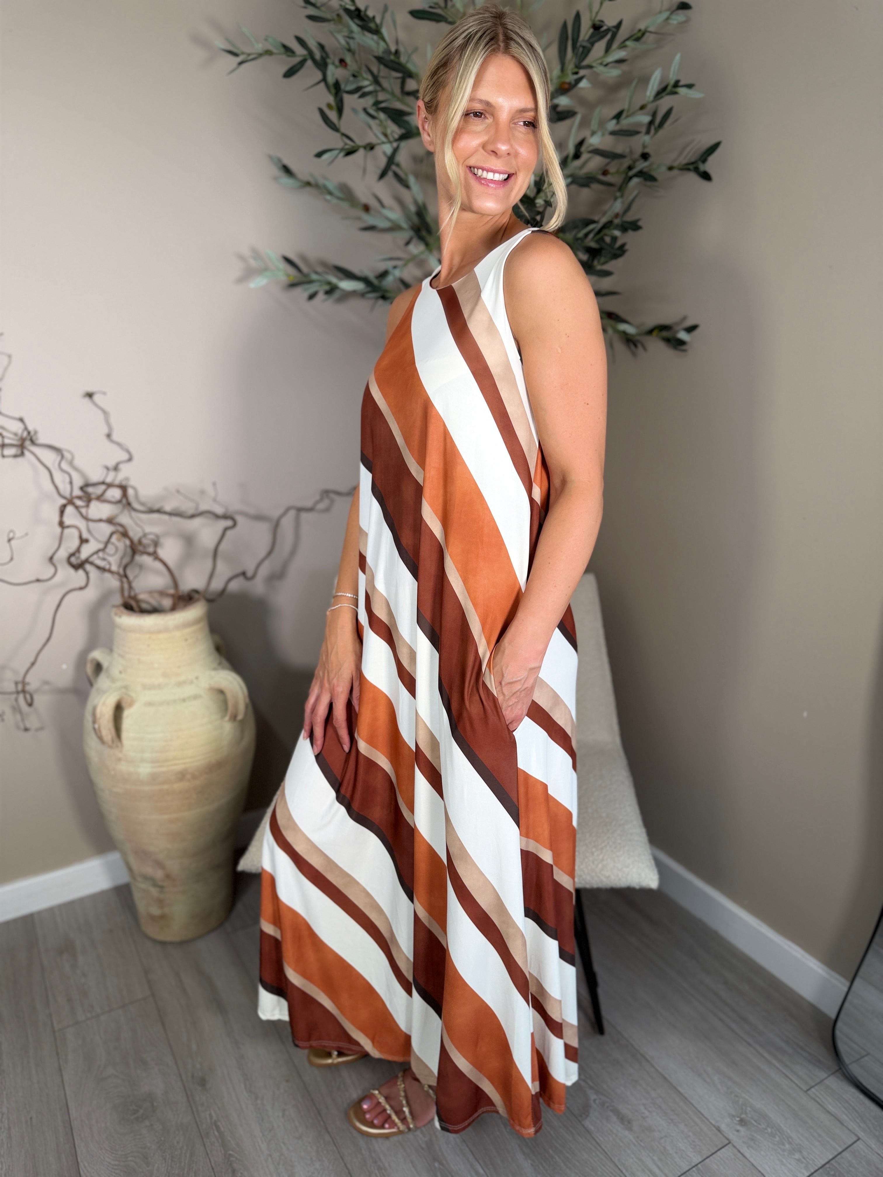 Portland Stripe Maxi