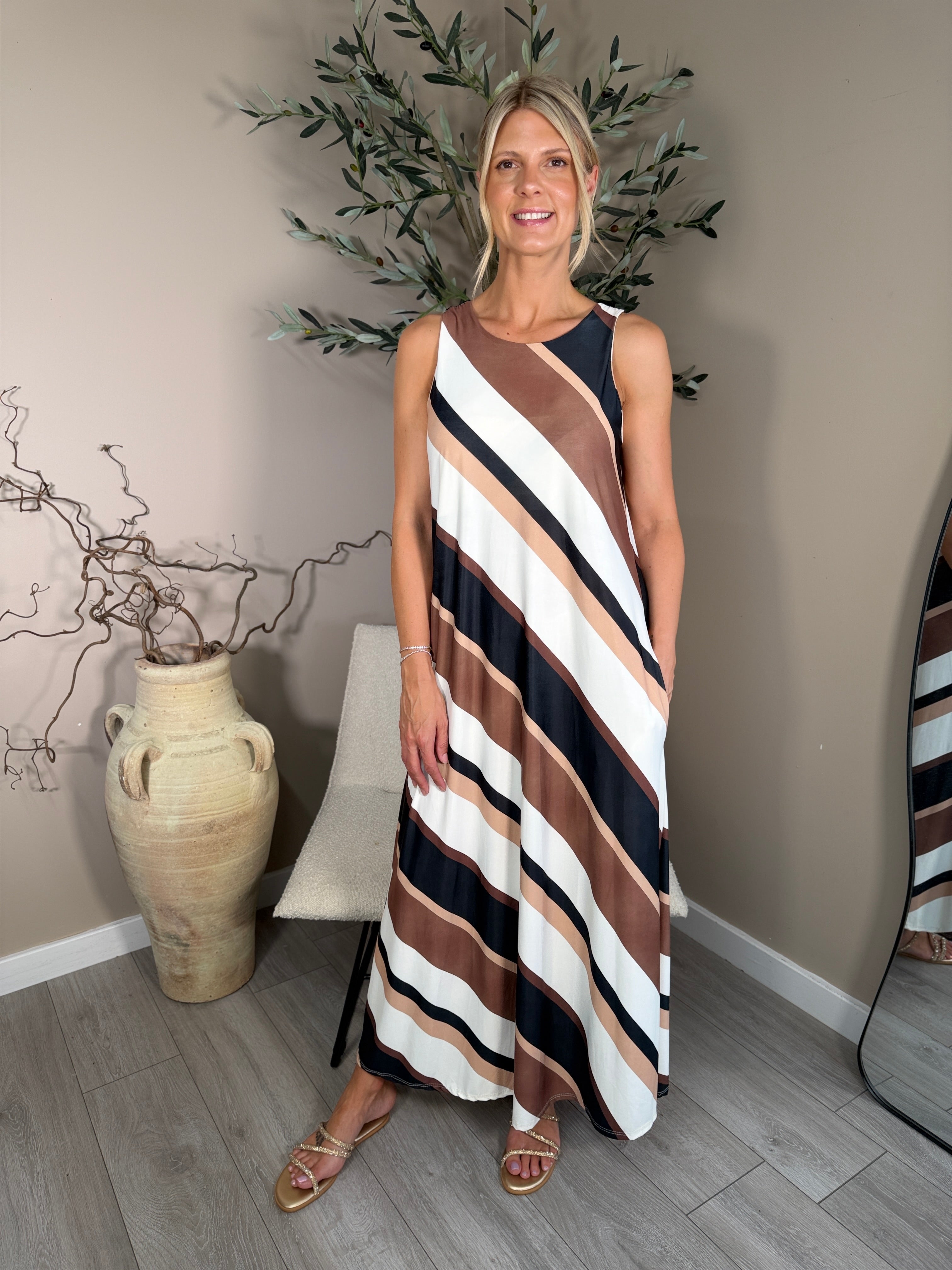 Portland Stripe Maxi