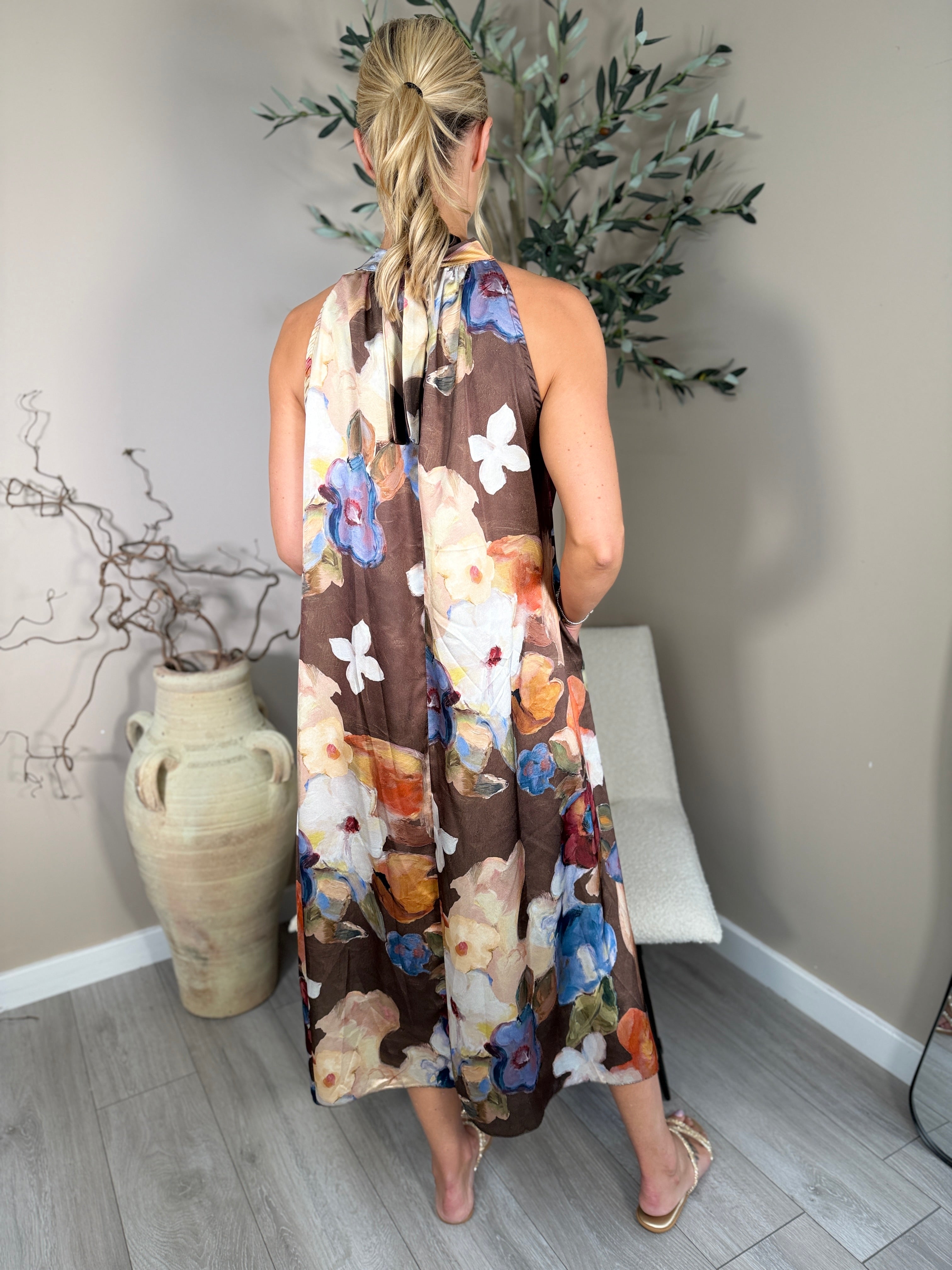 Daisy Halterneck Dress