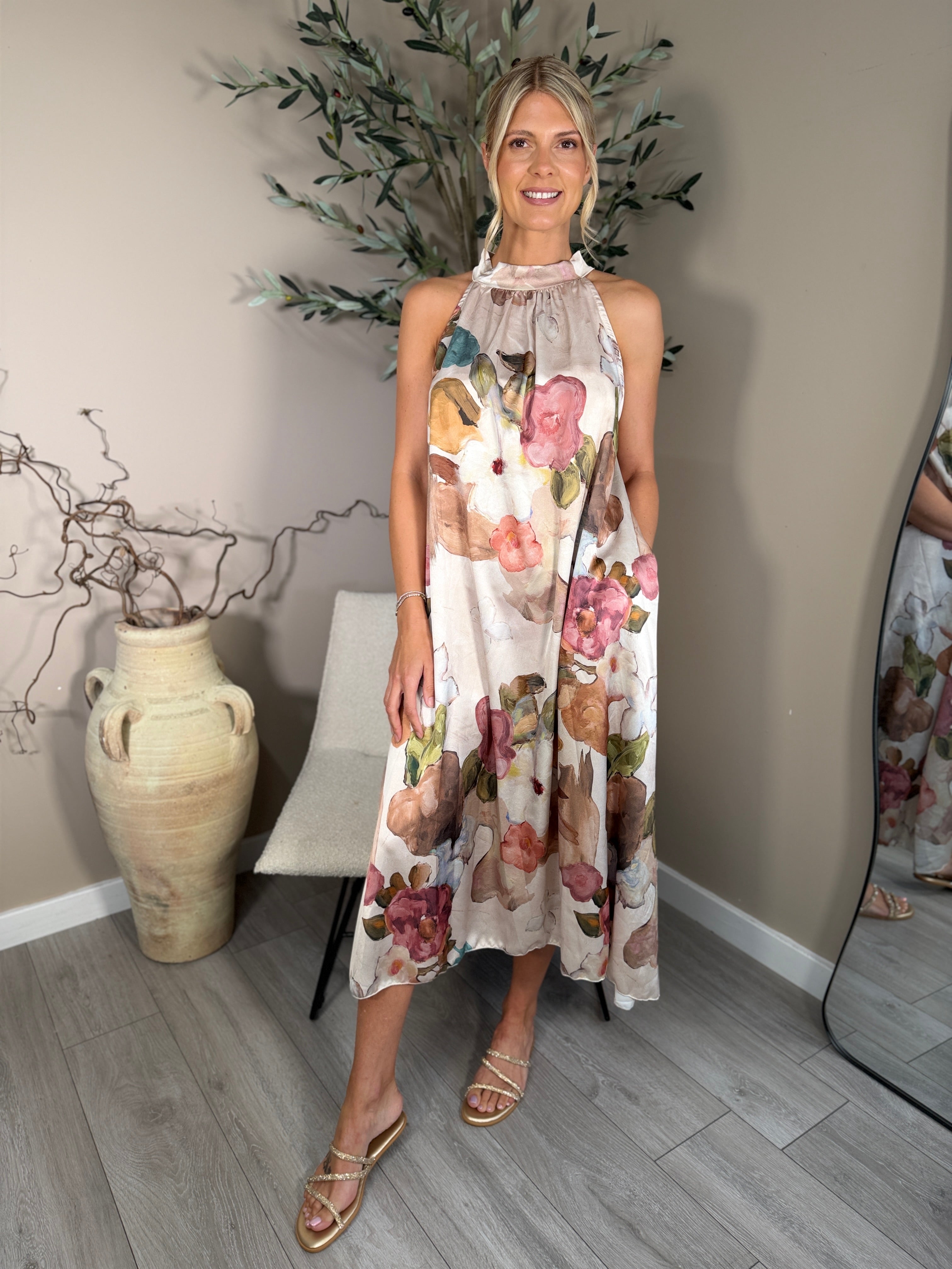 Daisy Halterneck Dress