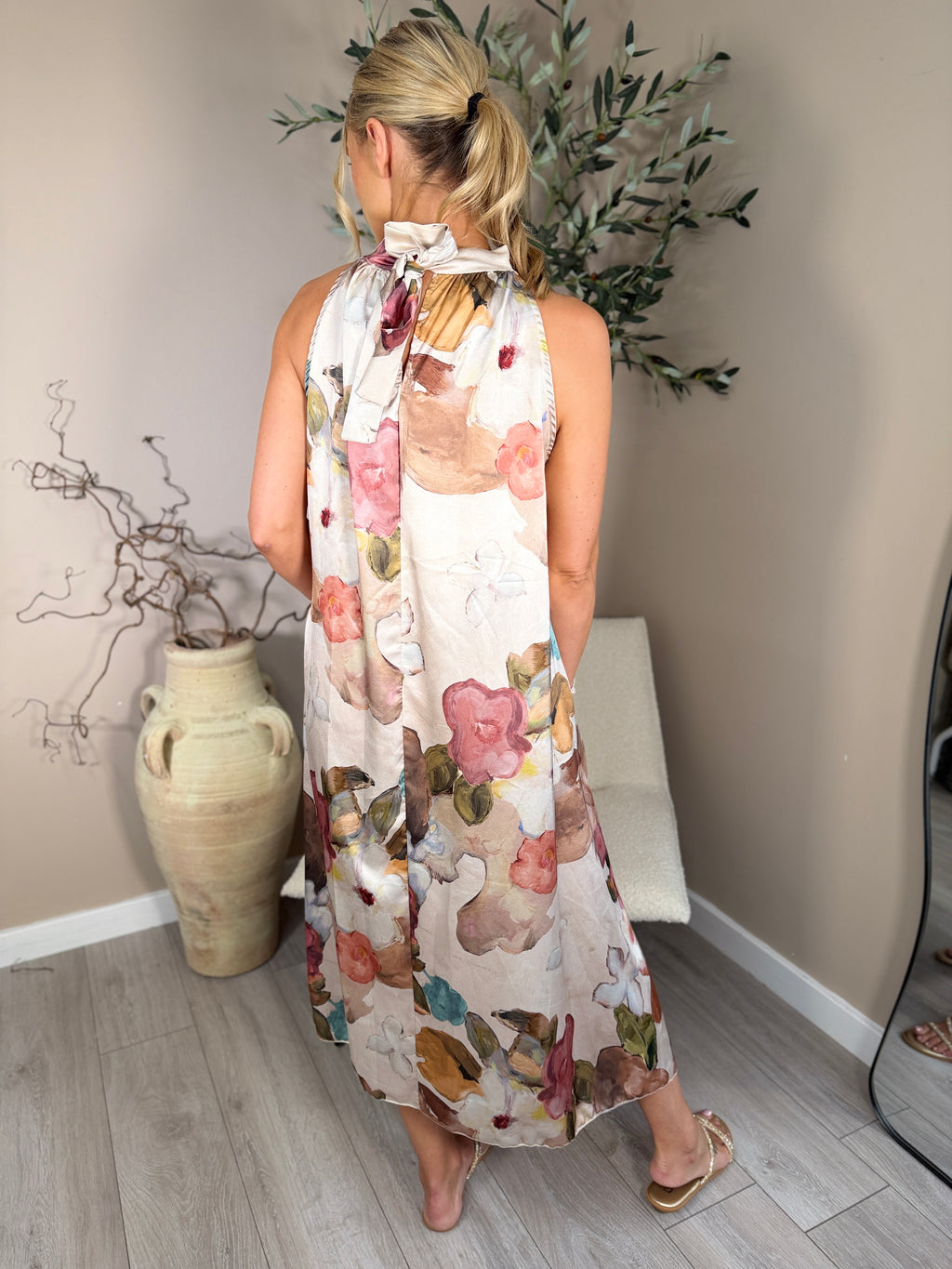 Daisy Halterneck Dress