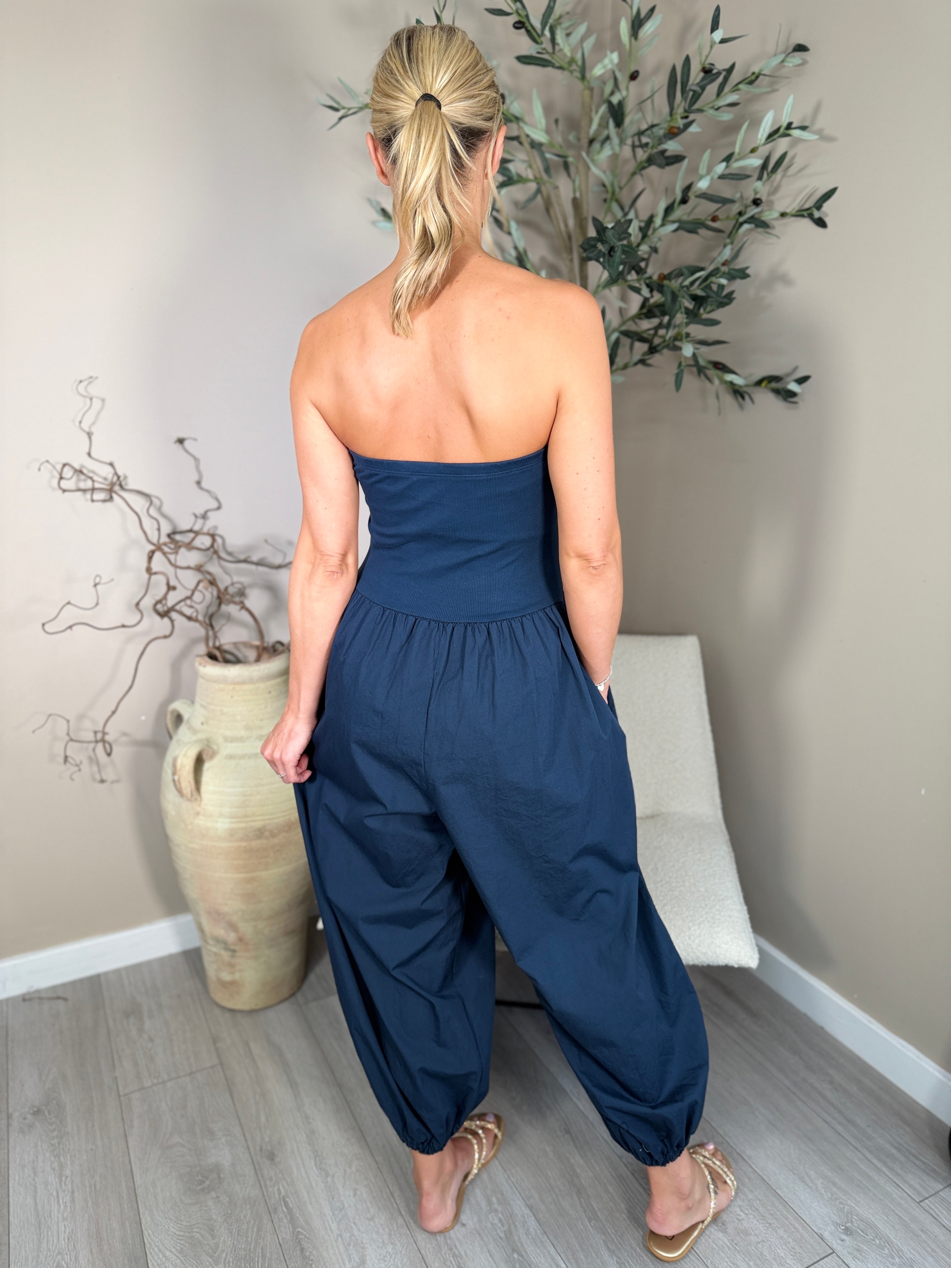 Monaco Bandeau Jumpsuit