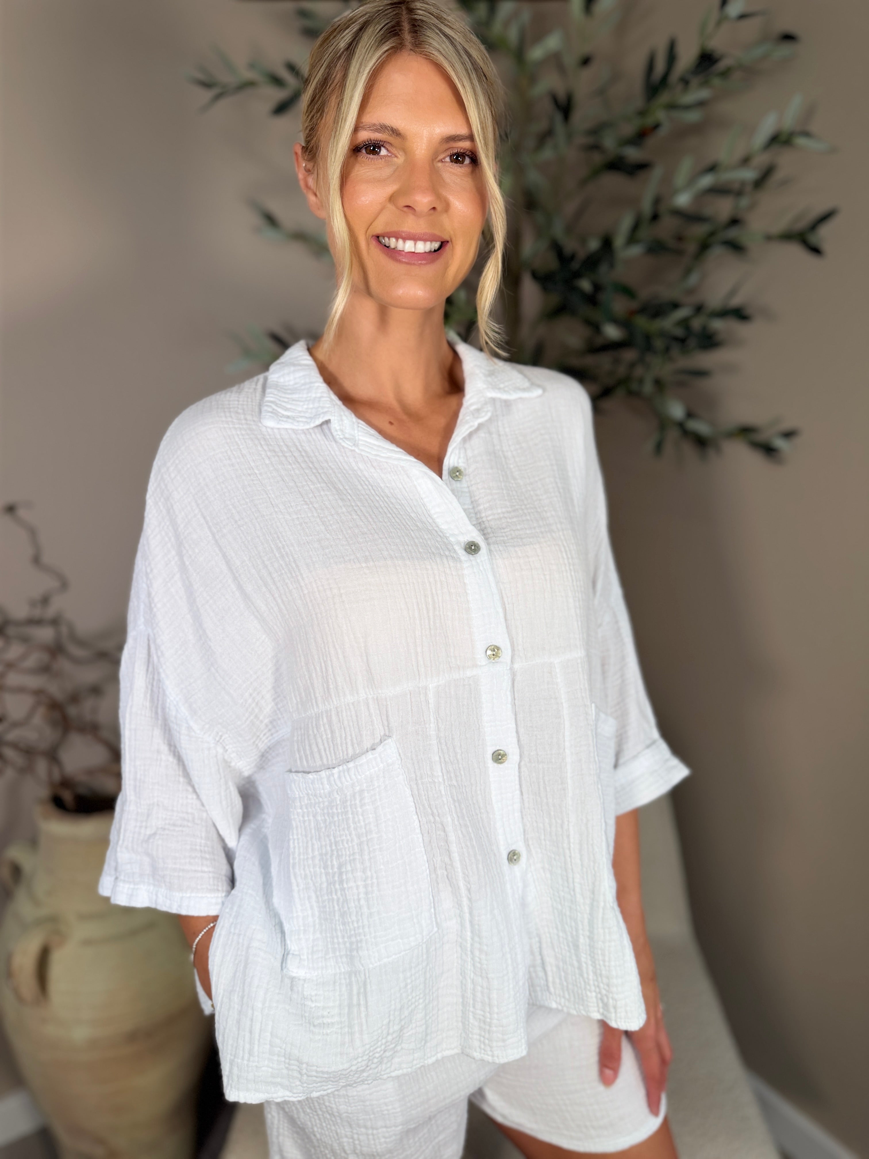 Crete Waffle Shirt