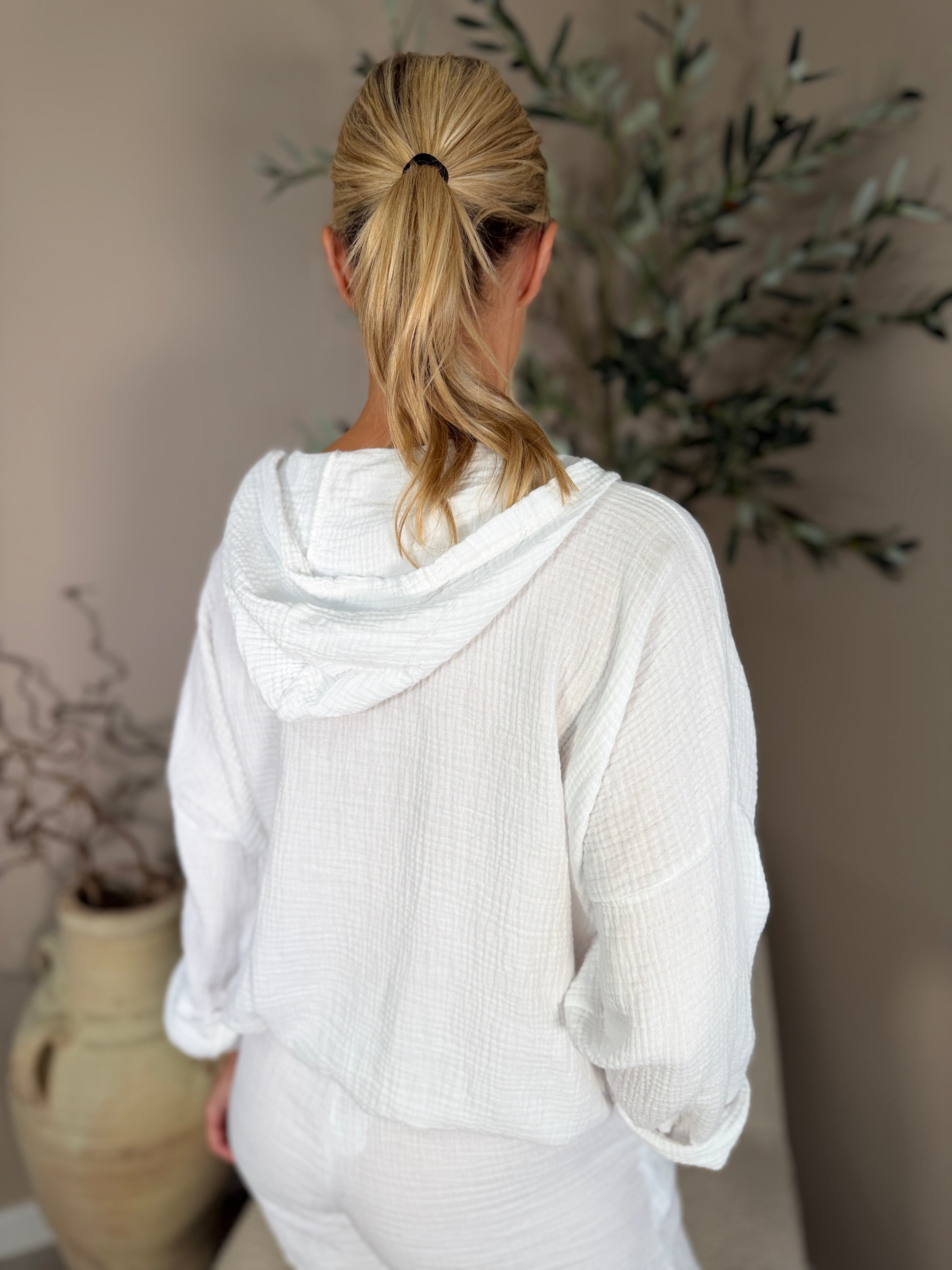 Crete Waffle Hoody
