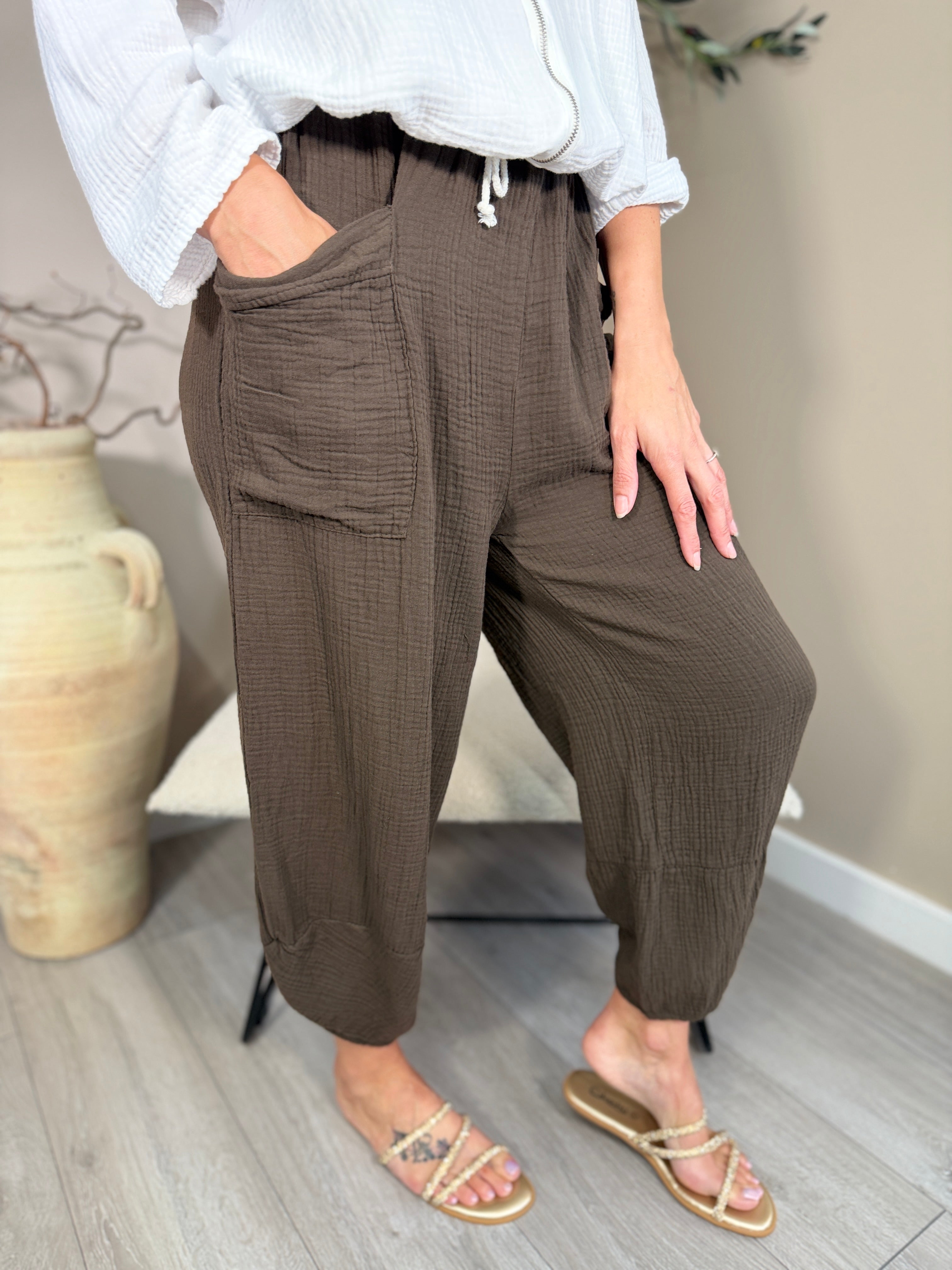 Crete Waffle Pocket Joggers