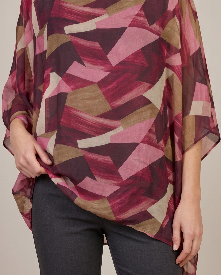Richmond Silk Overlay Top