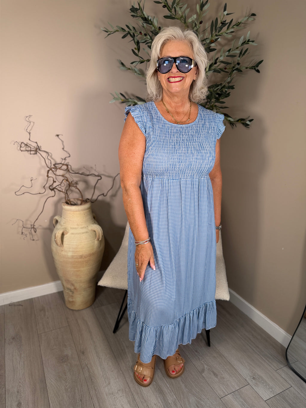 Capri Gingham Dress