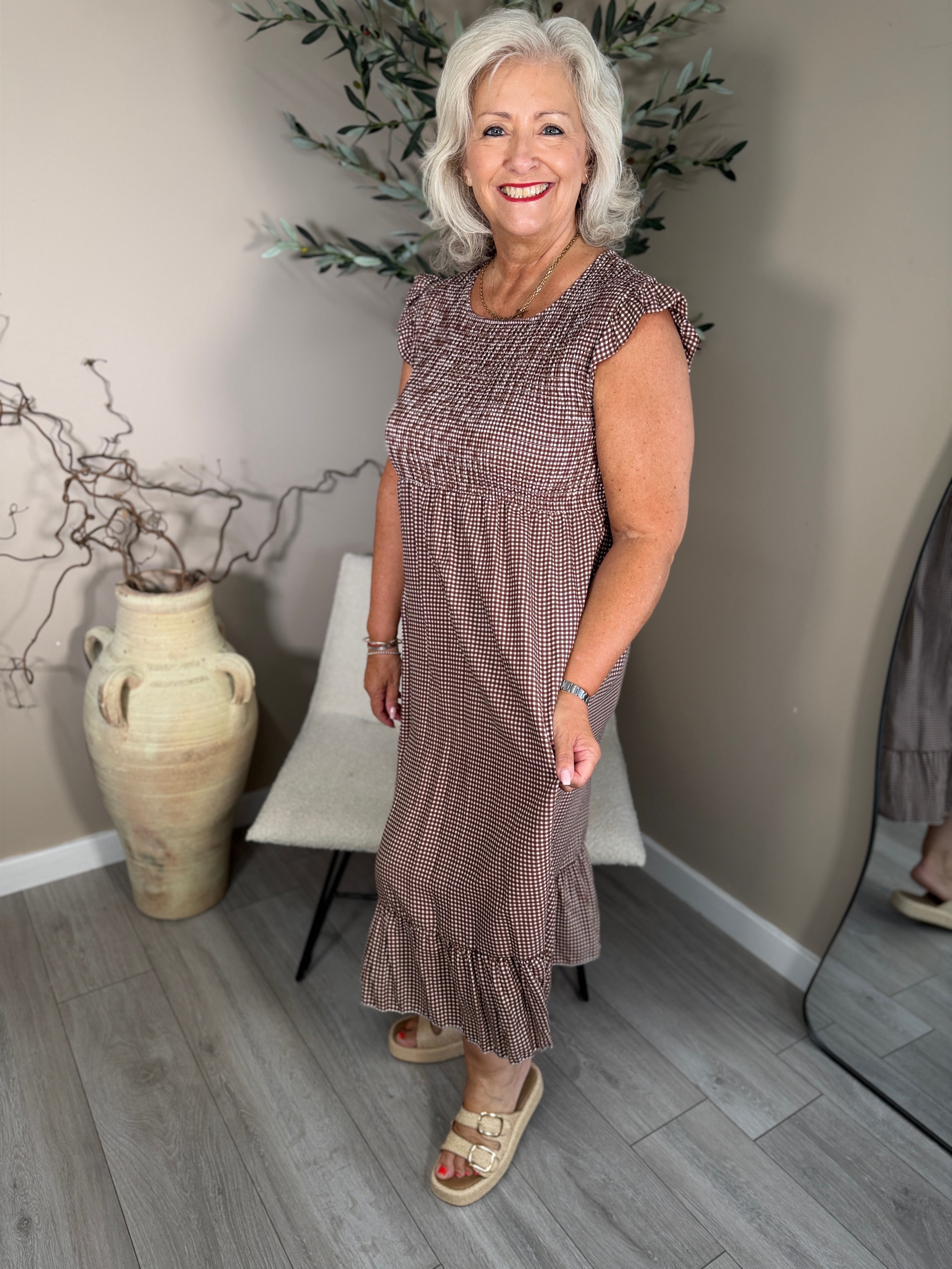 Capri Gingham Dress