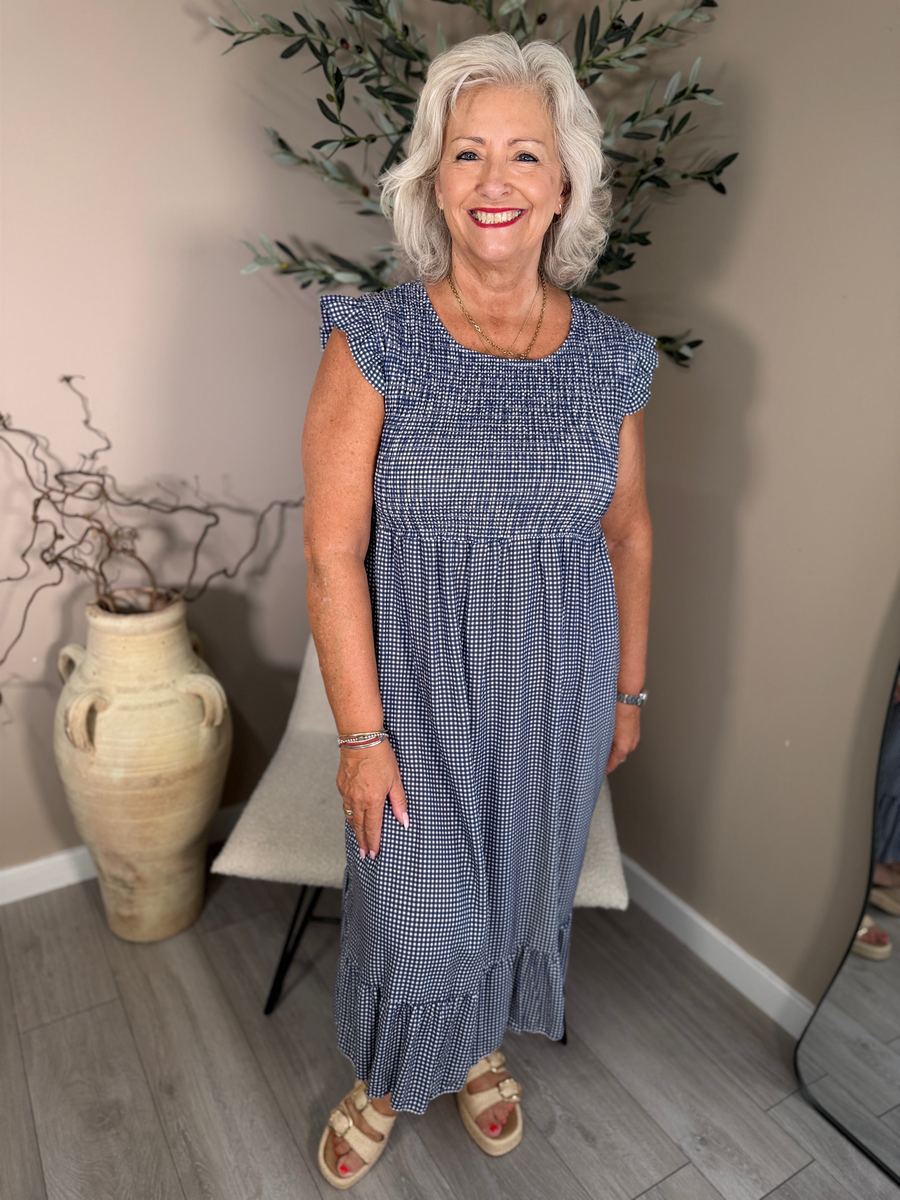 Capri Gingham Dress
