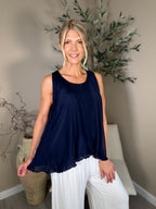 Bali Bubble Hem Top