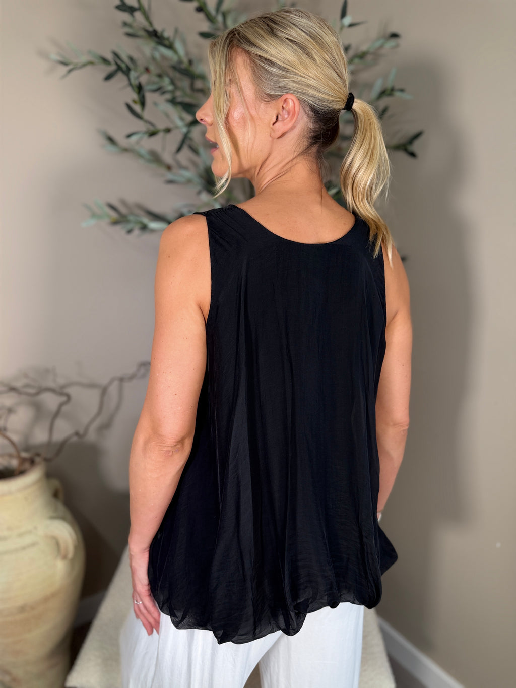 Bali Bubble Hem Top