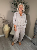 Genoa Gingham Trousers