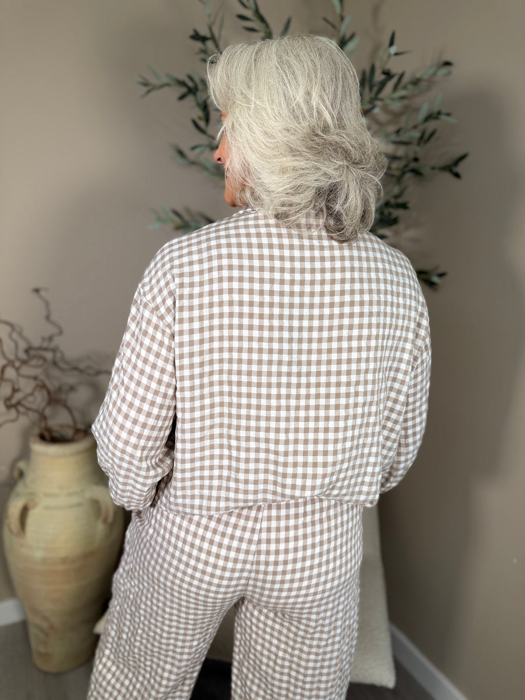 Genoa Gingham Jacket