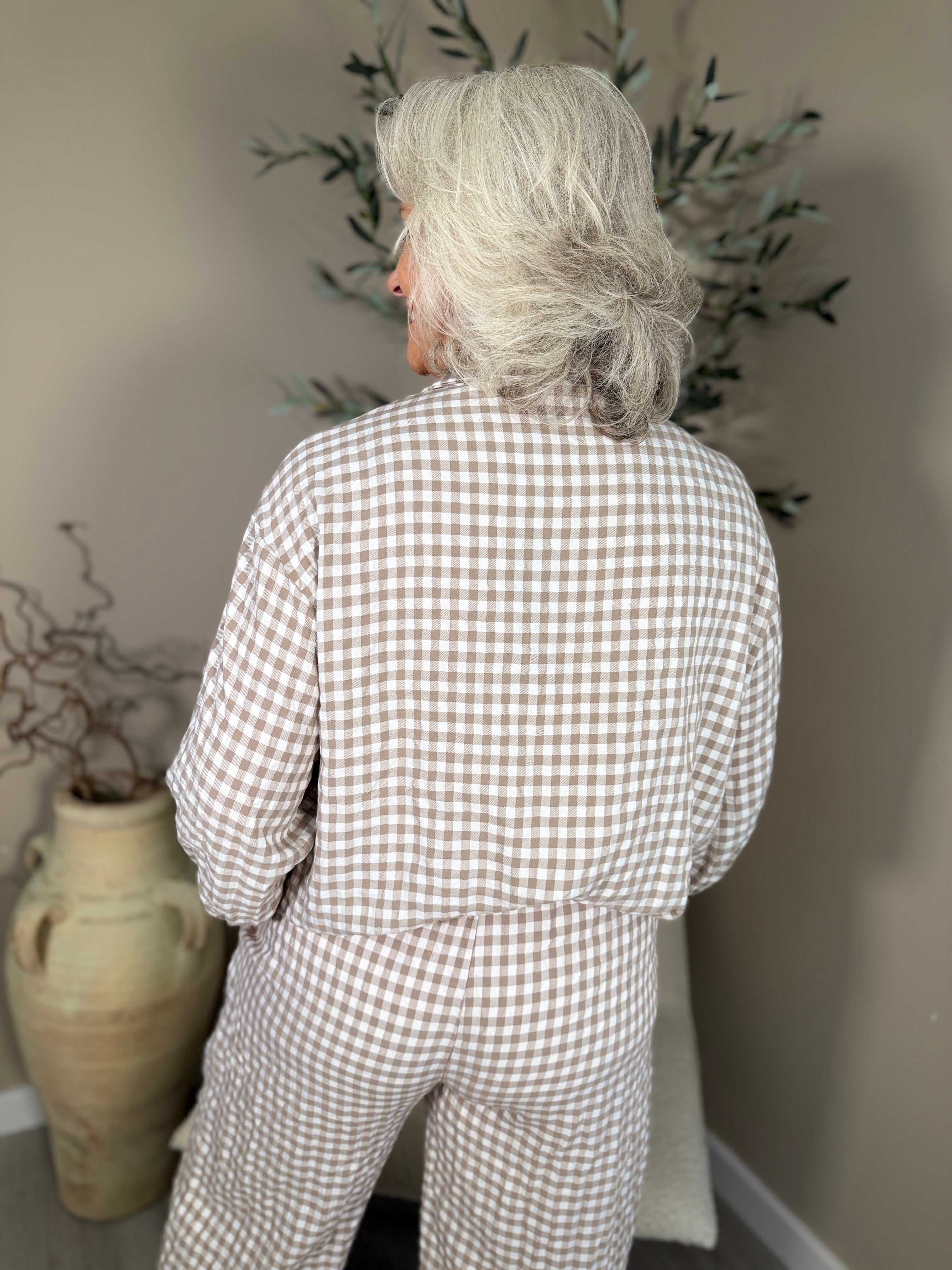 Genoa Gingham Jacket