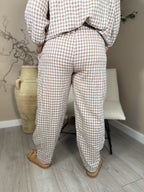 Genoa Gingham Trousers