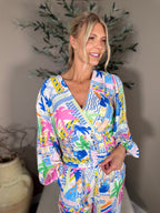 Palma Print Top