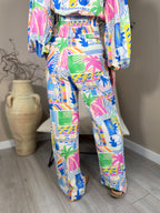 Palma Print Trousers