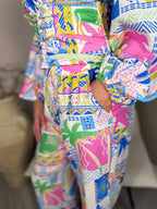 Palma Print Trousers