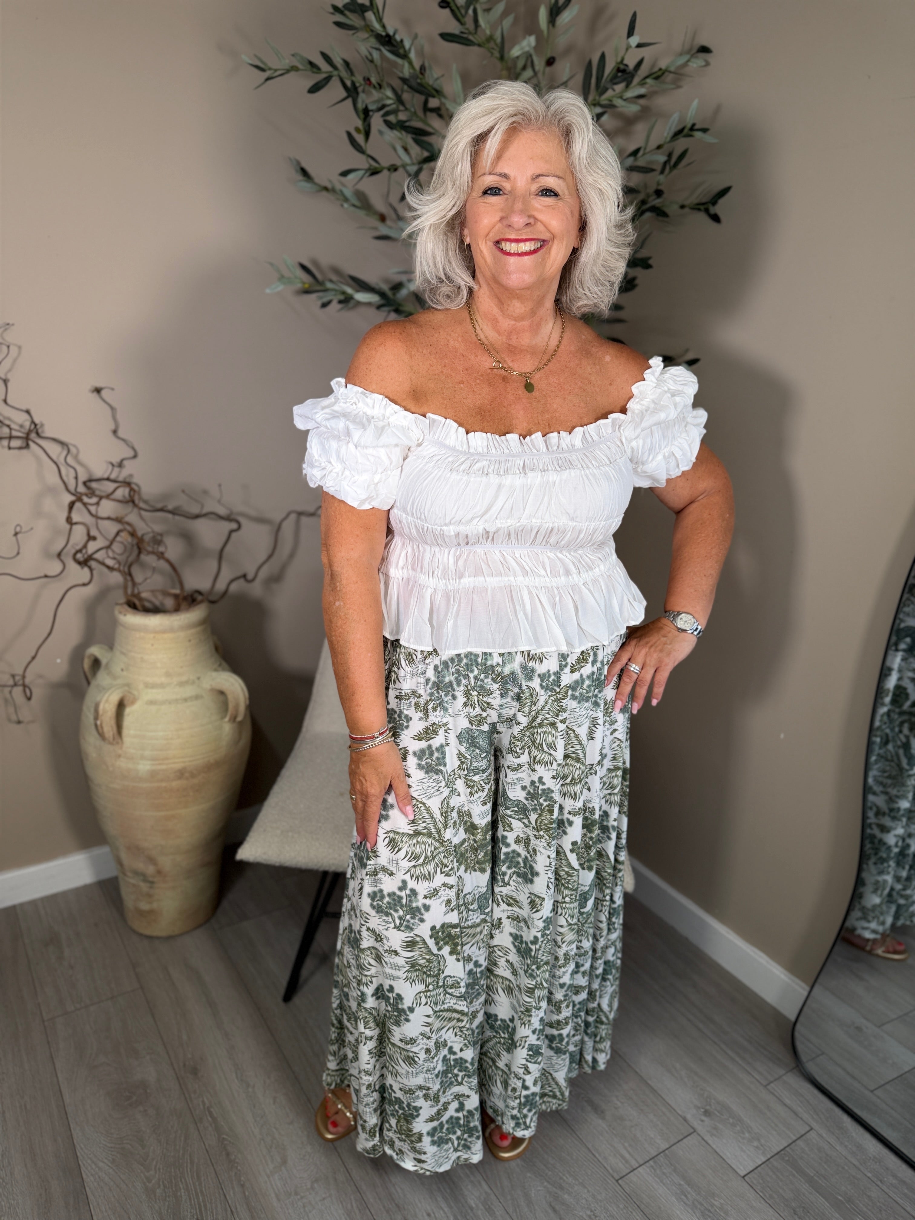 Safari Palazzo Pants