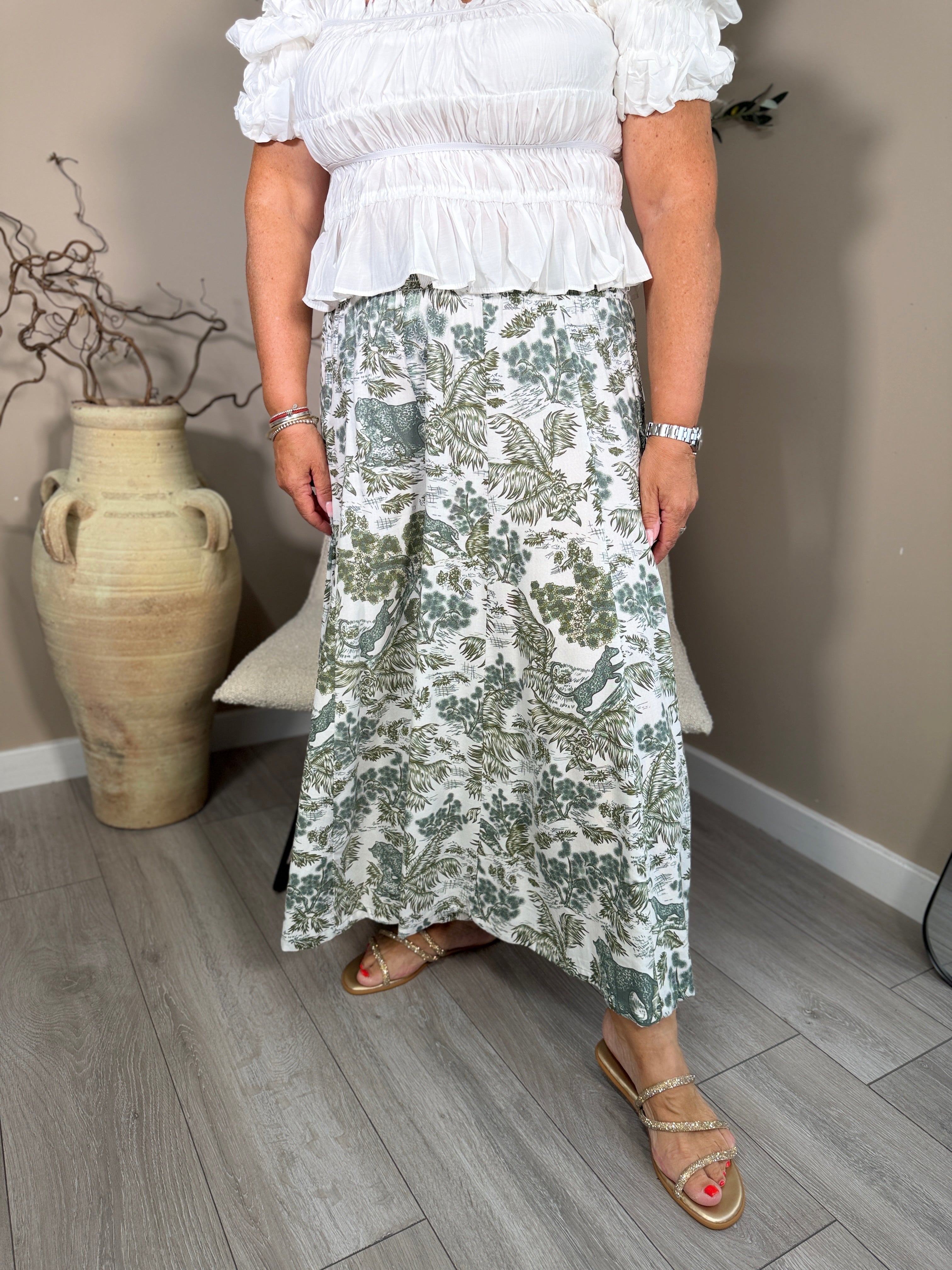 Safari Palazzo Pants