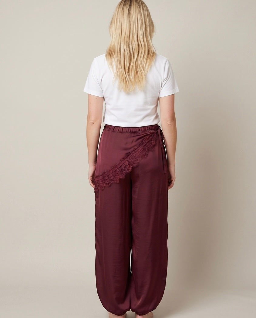 Richmond Lace Trim Trousers