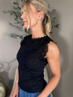 Marbs Lace Trim Vest