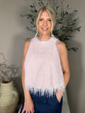 Flamingo Fluffy Top