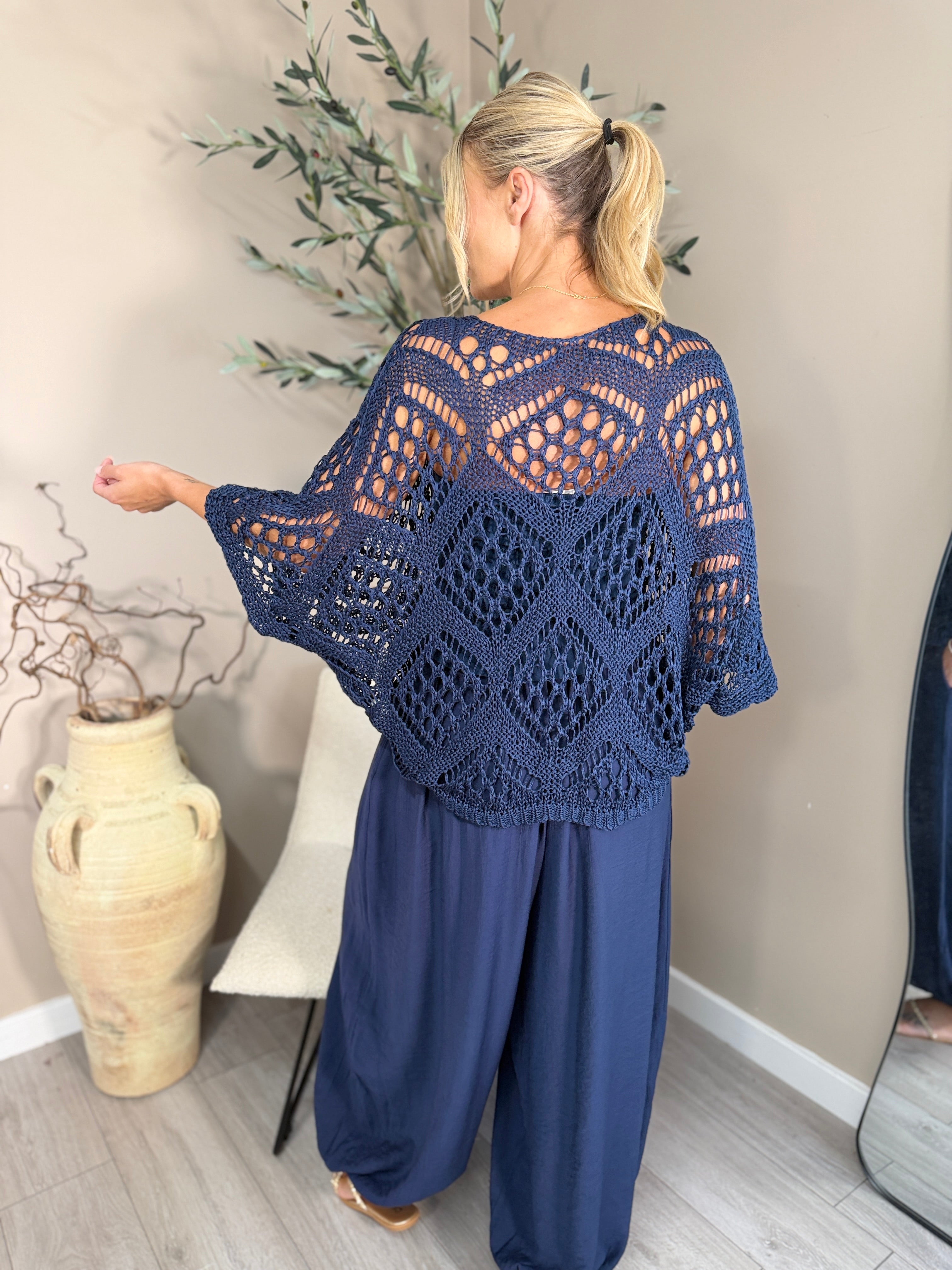 Monaco Crochet Top