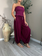 Monaco Button Harem Trousers