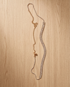 Diamante Strip Belt