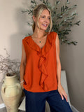 Monaco Frill Top