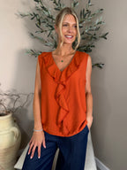 Monaco Frill Top